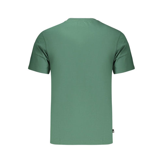 Green Cotton Men's T-Shirt
