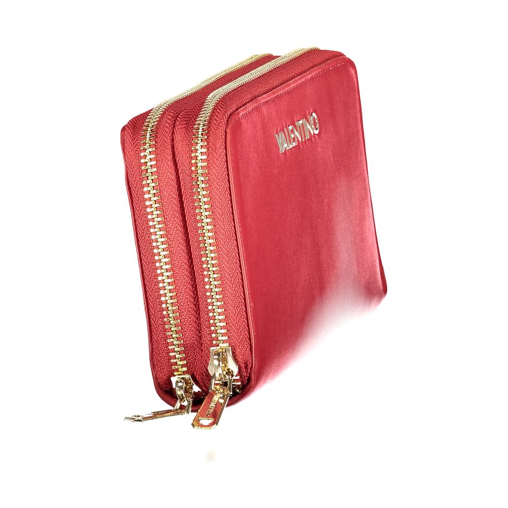 Rosso Polyurethane Donna Wallet