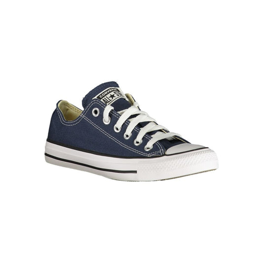 Blue Textile Athletic Sneakers