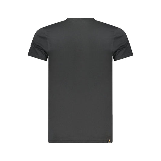 Black Cotton T-Shirt