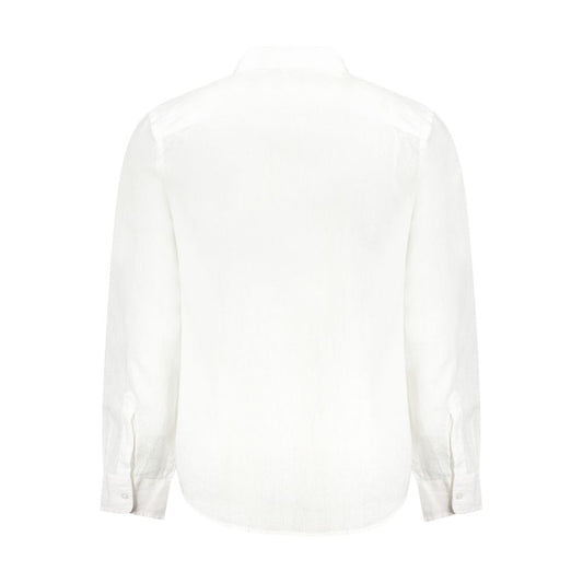 White Linen Dress Shirt