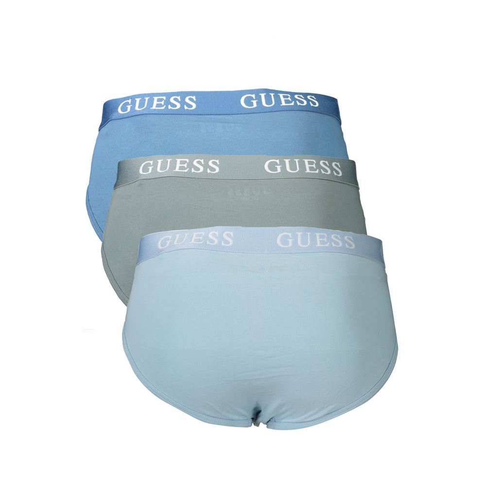 Blue Cotton Men's Underwear