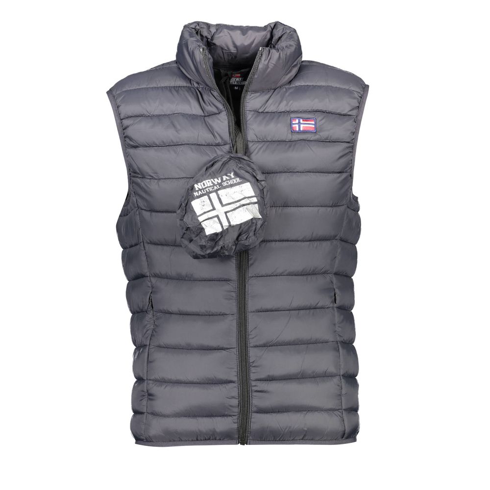 Black Polyamide Men's Jacket