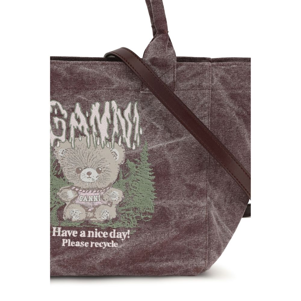 Bordeaux Cotton Shoulder Bag