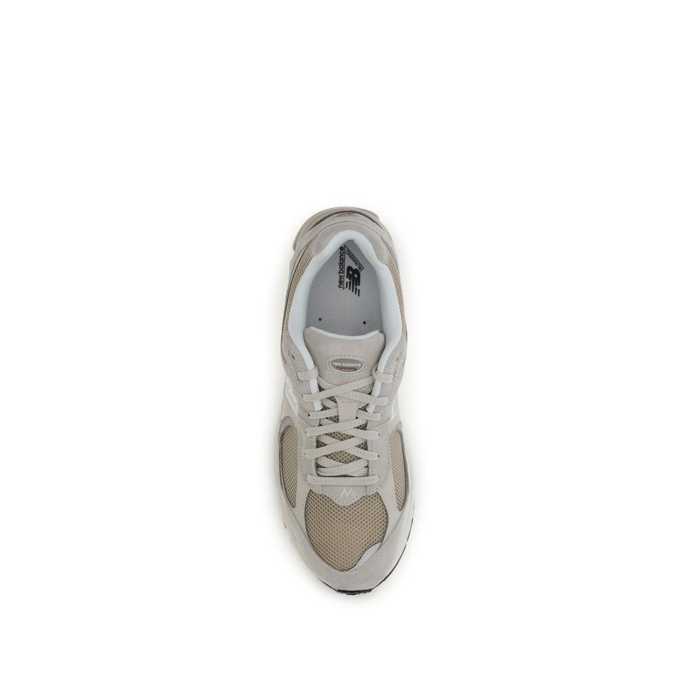 Beige Fabric Athletic Sneakers