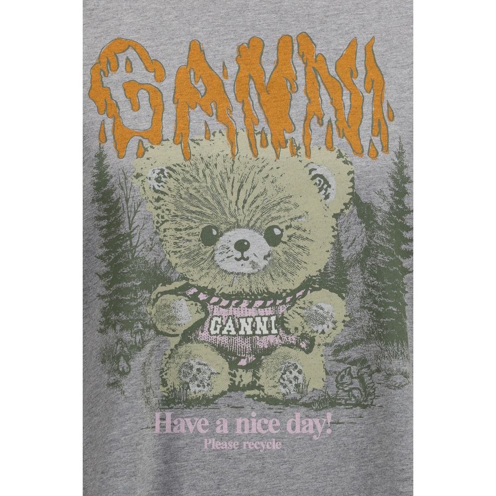 Gray Cotton T-Shirt