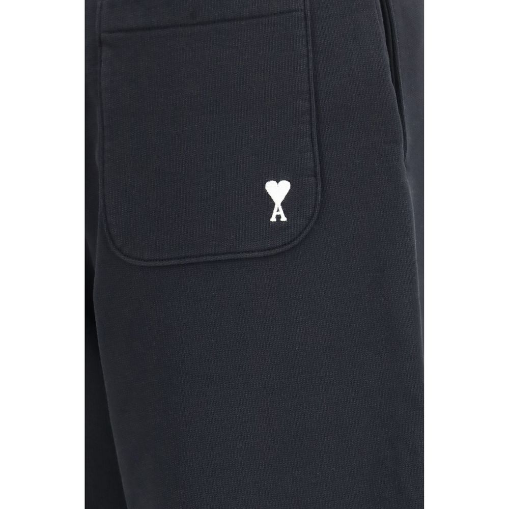 Black Alpaca Vicugna Pacos Joggers (Workout Pants)