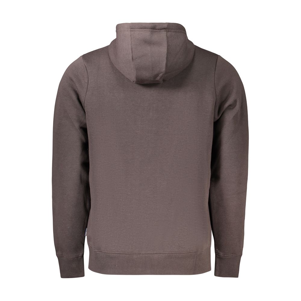 Brown Cotton Men's Sweatshirt