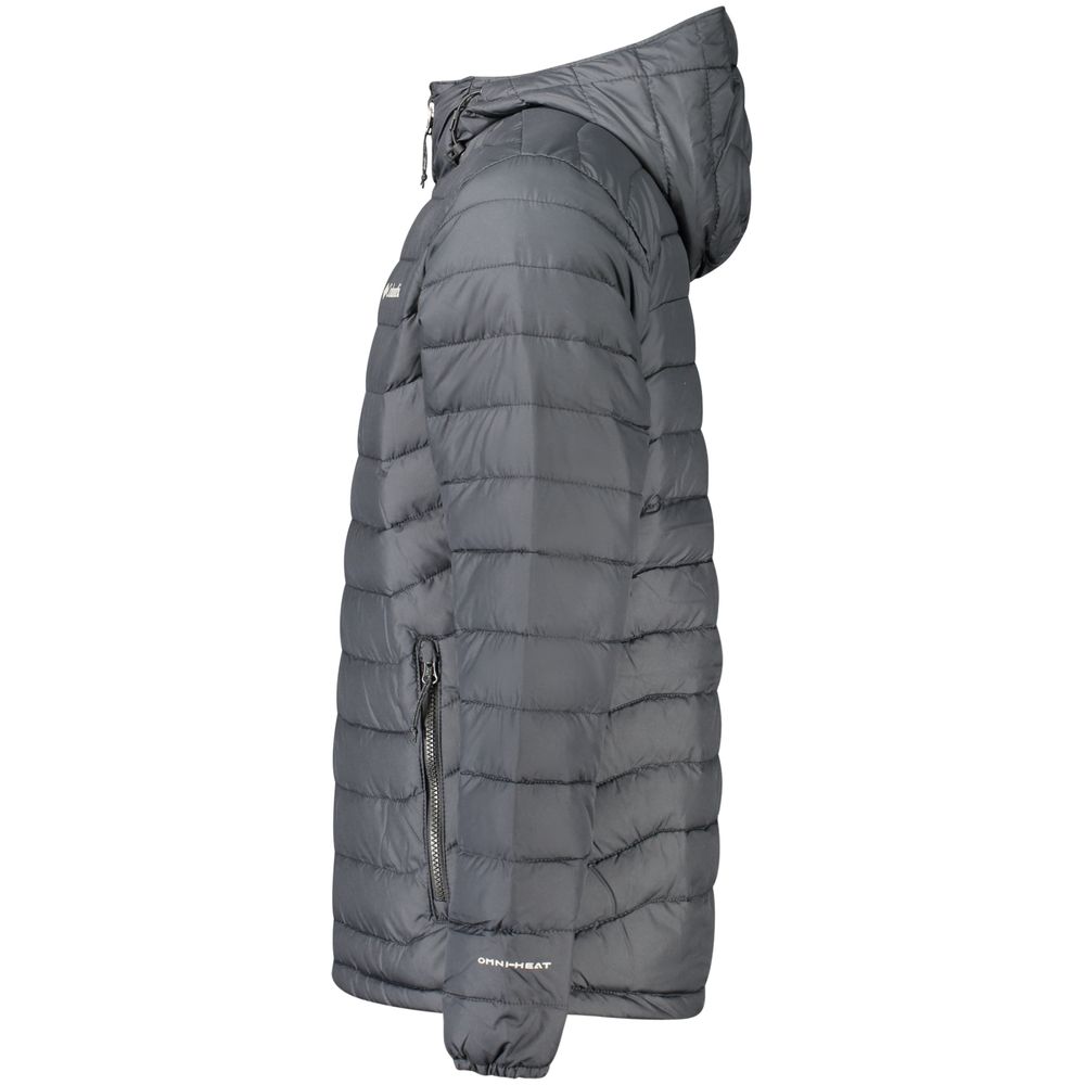 Black Polyester Shell Jacket