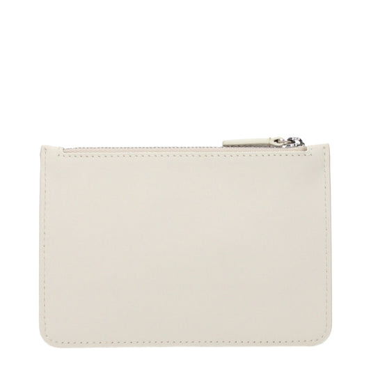 Beige Leather Wallet
