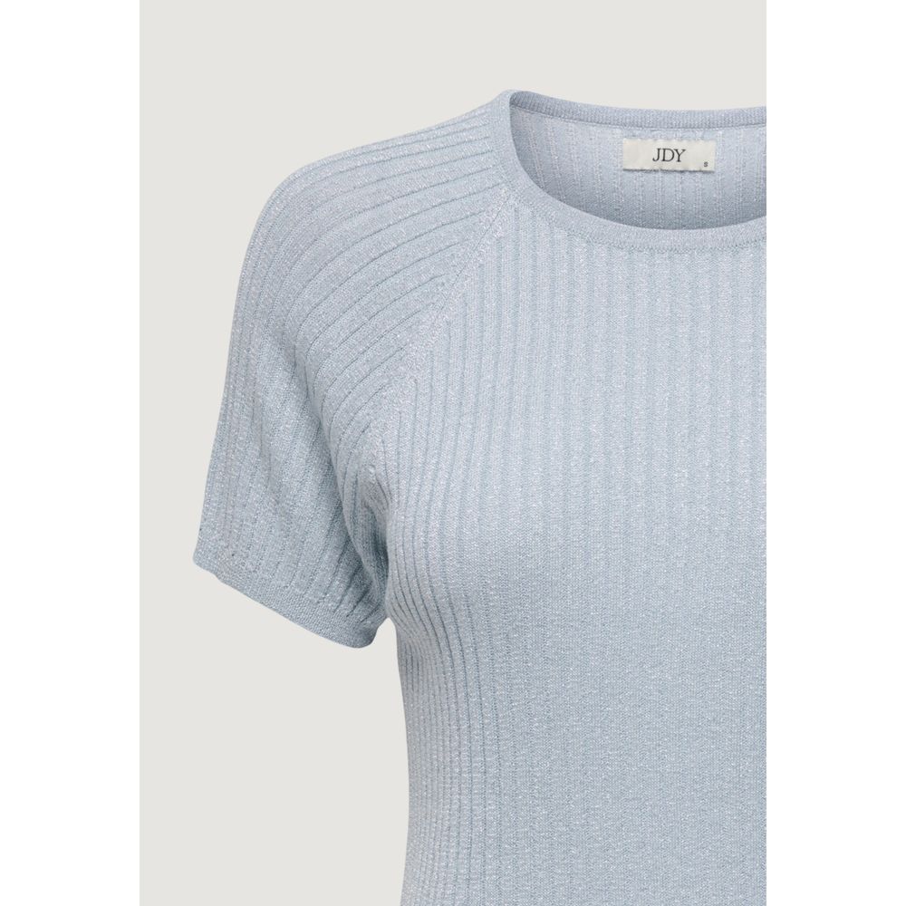 Blue Viscose T-Shirt
