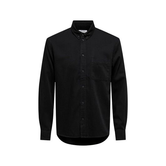 Black Denim Shirt