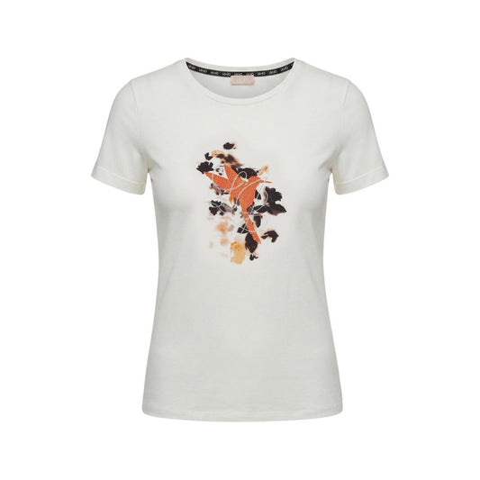 Beige Cotton T-Shirt