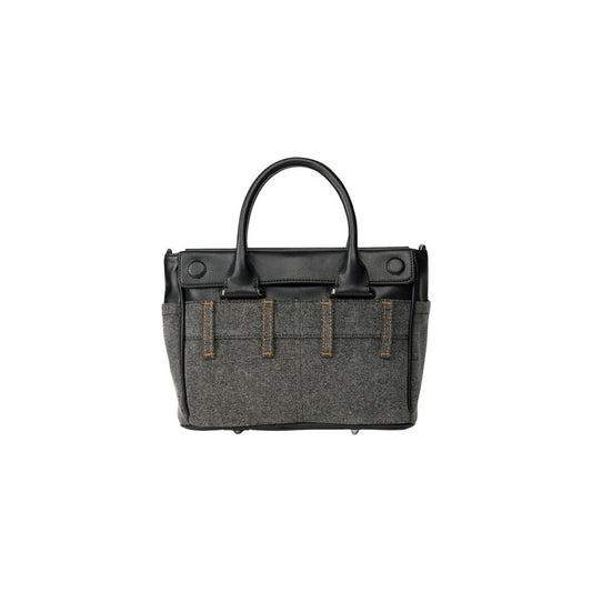 Black Polyethylene Handbag