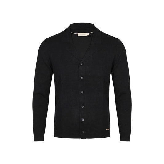 Black Viscose Cardigan