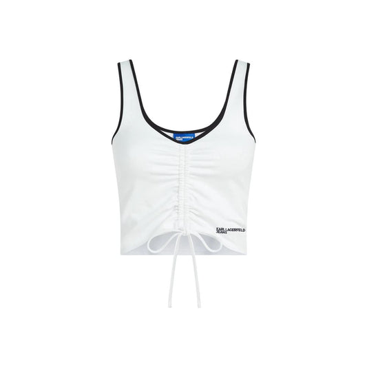 White Viscose Top