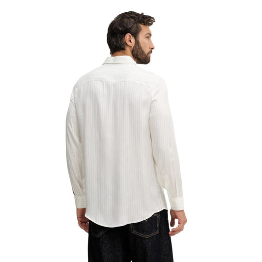 Bicolor Viscose Shirt