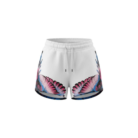 White Cotton Short And Mini Shorts