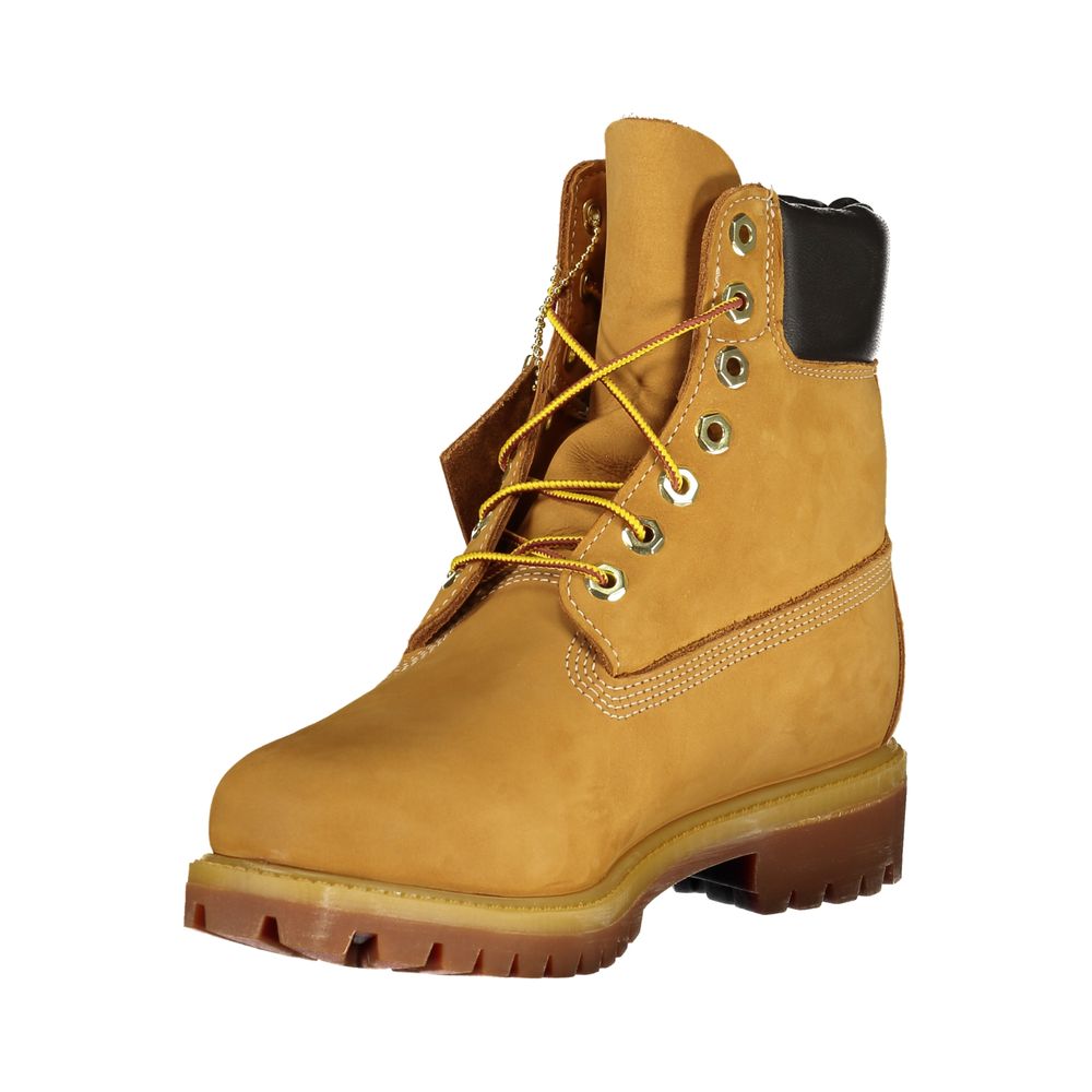 Yellow Leather Men's Boot