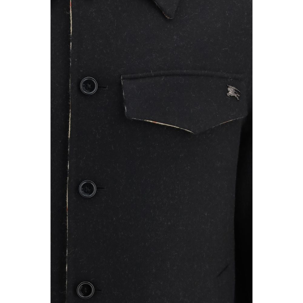 Black Wool Oves Aries Jacket