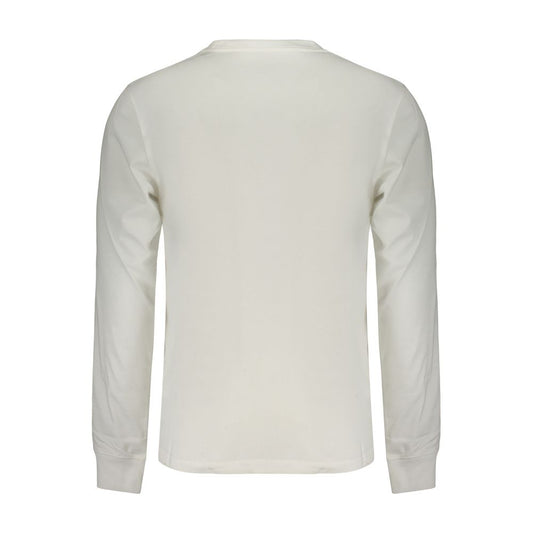White Cotton Men's T-Shirt