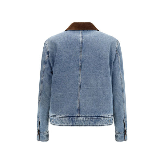 Blue Cotton Denim Jacket