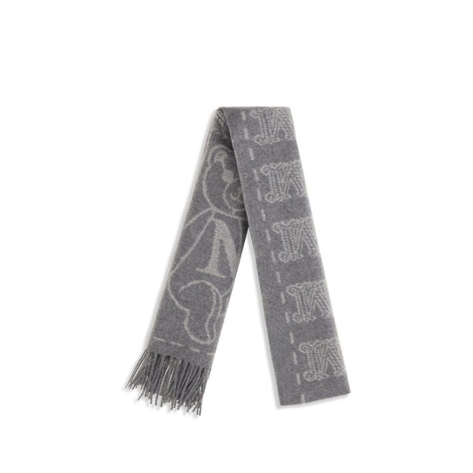 Gray Cashmere Scarf