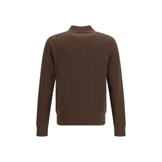 Brown Wool Oves Aries Shirt
