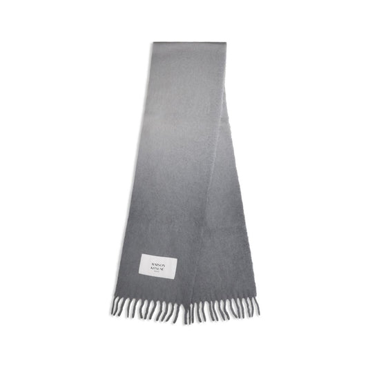Gray Alpaca Vicugna Pacos Scarf
