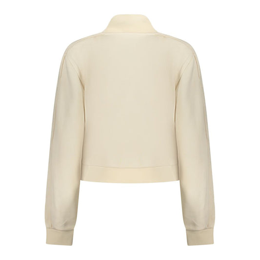 Beige Lyocell Womens Sweatshirt