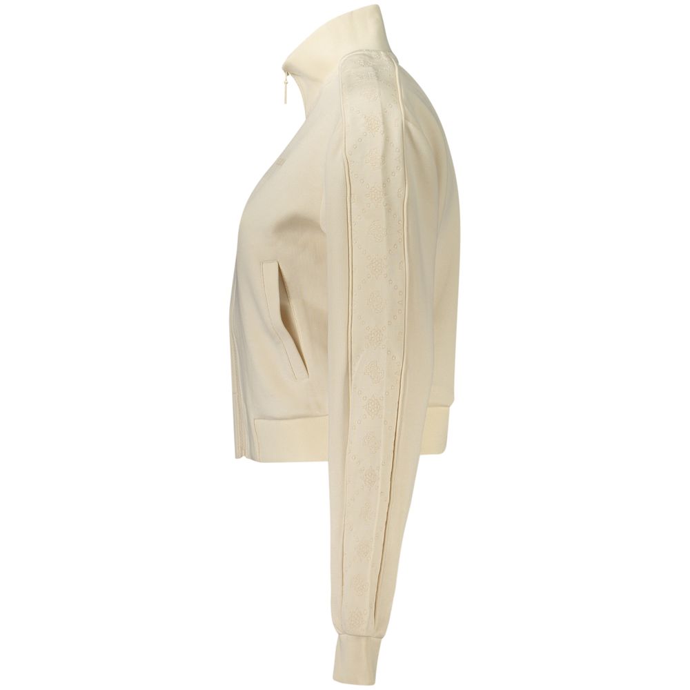 Beige Lyocell Womens Sweatshirt