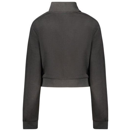 Black Lyocell Womens Sweatshirt