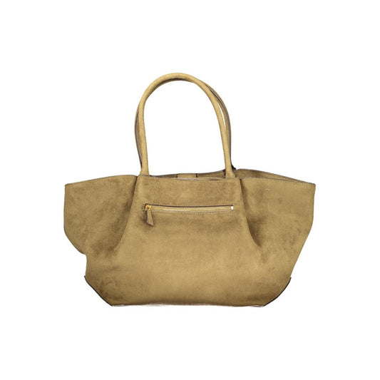 Green Polyester Women's Bag