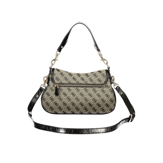 Nero Polyester Womens Bag With Adjustable And Removable Strap