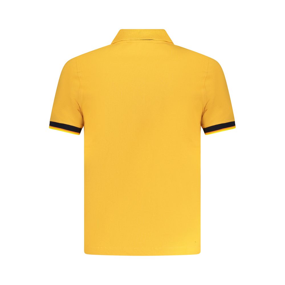 Arancione Cotton Men Polo