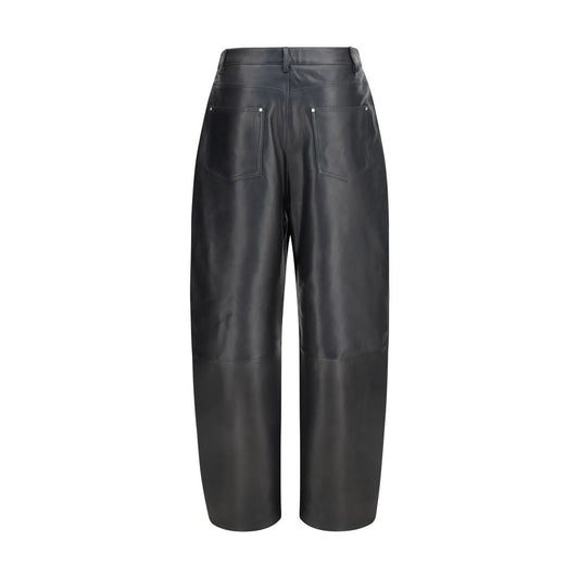 Black Leather Pants