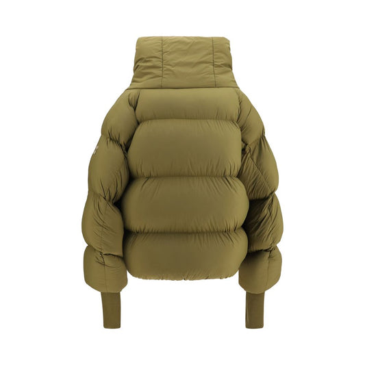 Bicolor Polyamide Full-Length Jacket