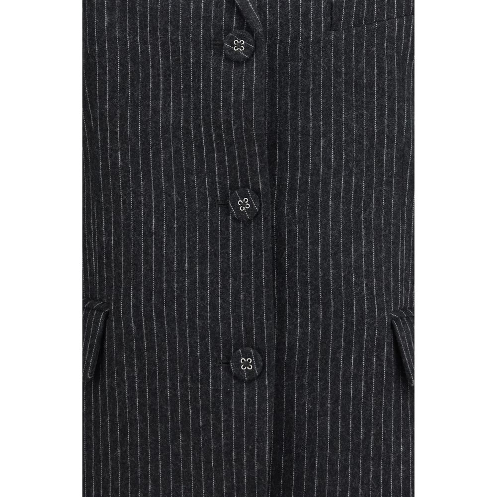 Gray Wool Oves Aries Blazer