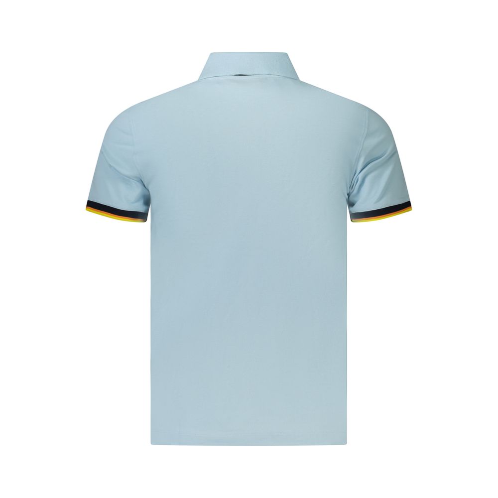Azzurro Cotton Mens Polo