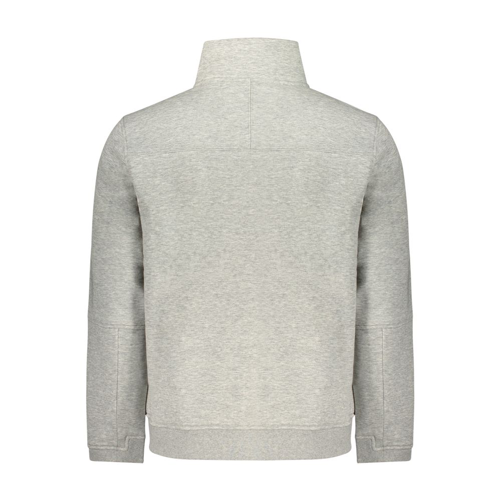 Gray Polyester Men's Sweatshirt