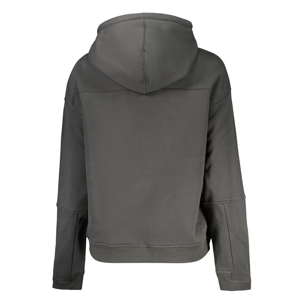 Black Polyester Men's Sweatshirt