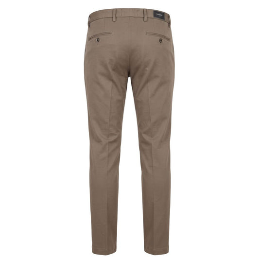 Grey Viscose Men Pants