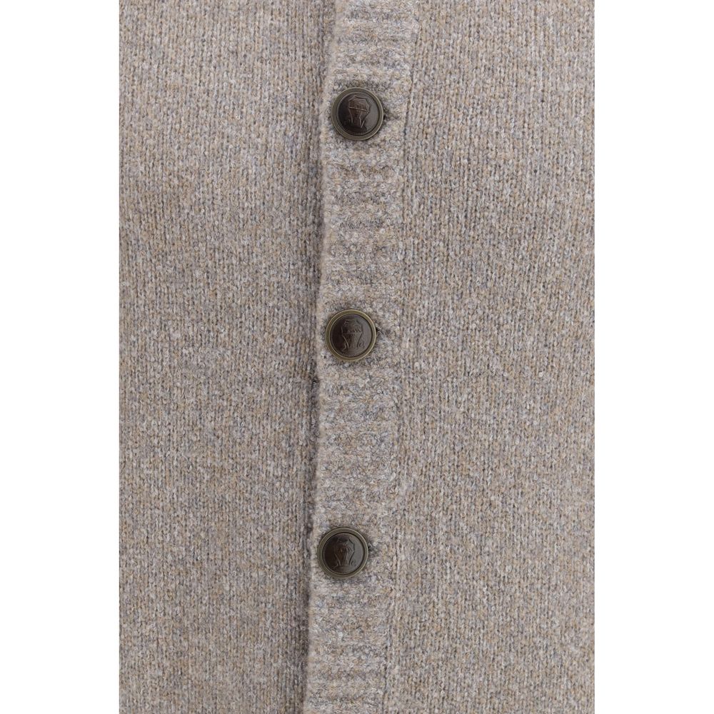 Gray Wool Oves Aries Cardigan