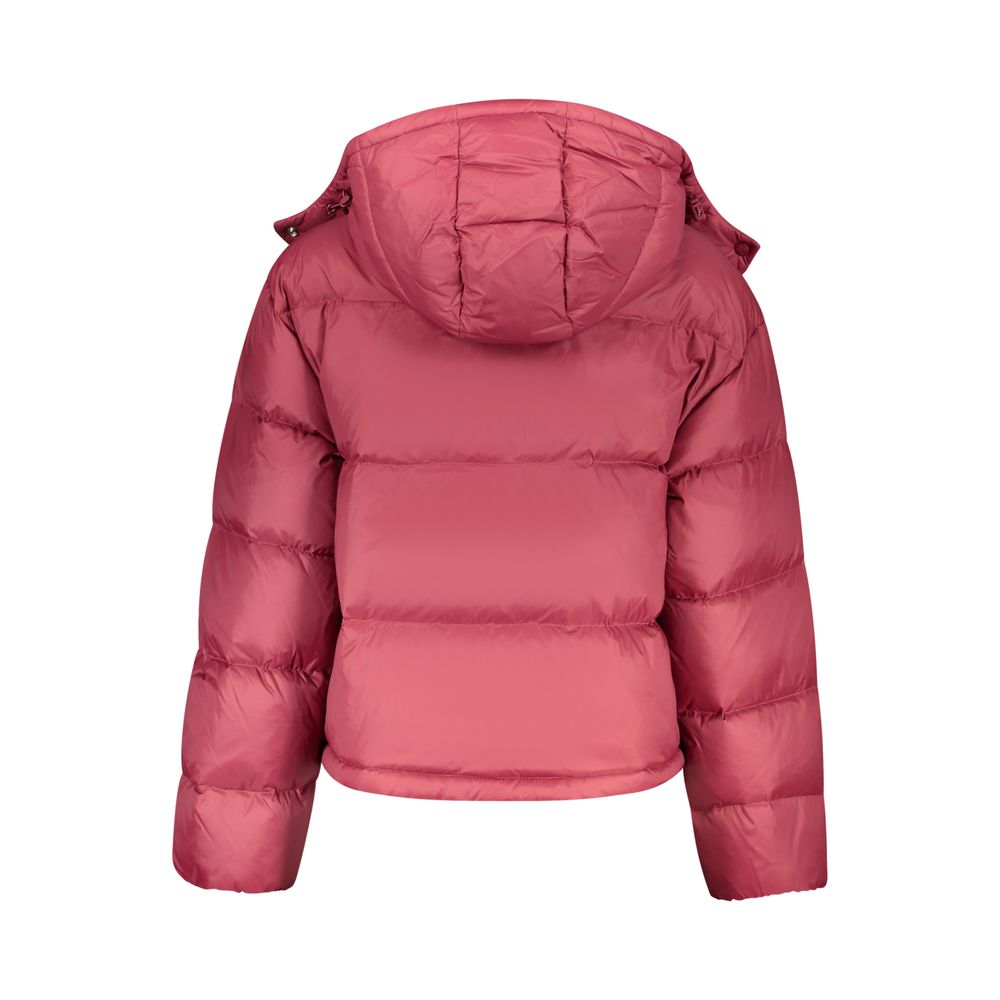 Red Nylon Shell Jacket