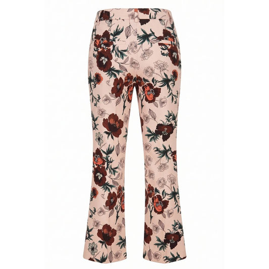 Pink Cotton Women Pants