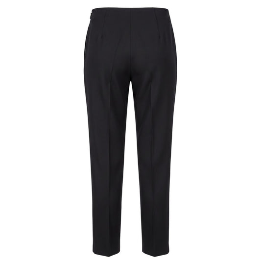 Black Viscose Women Pants