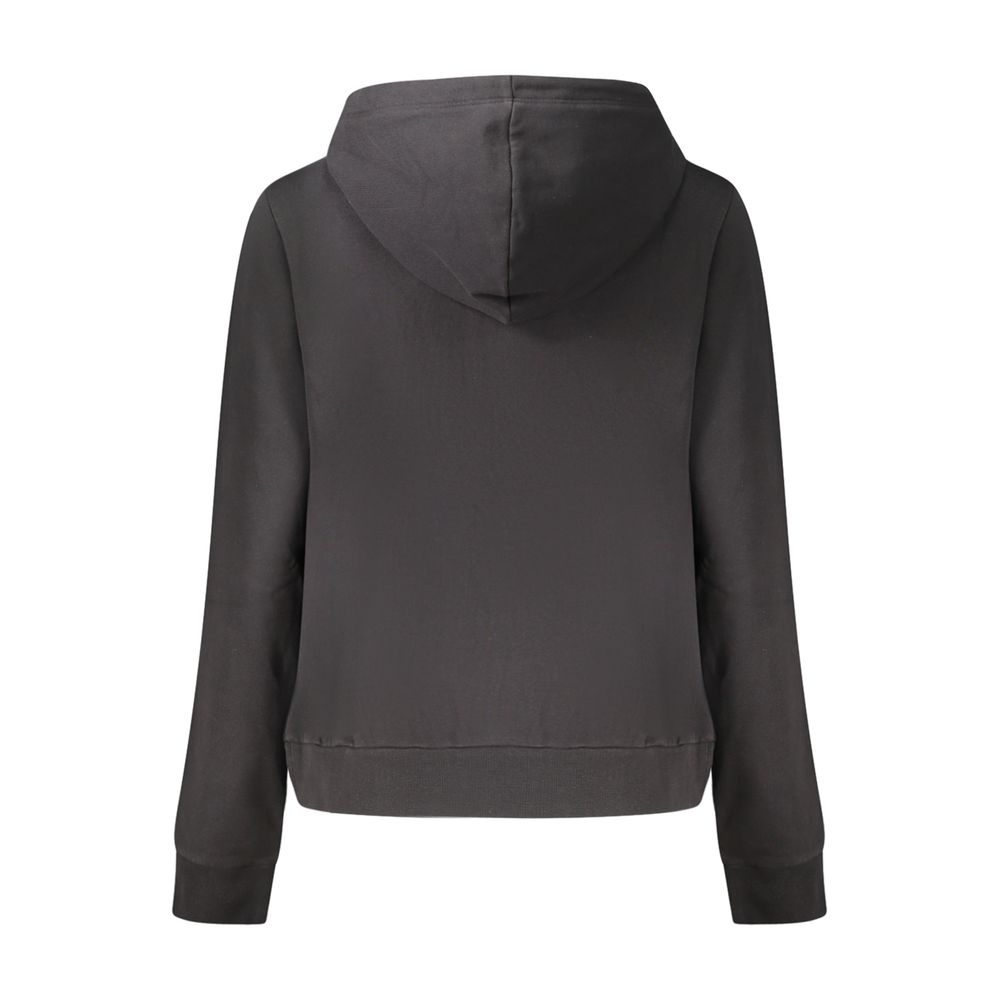 Black Cotton Women's Sweatshirt