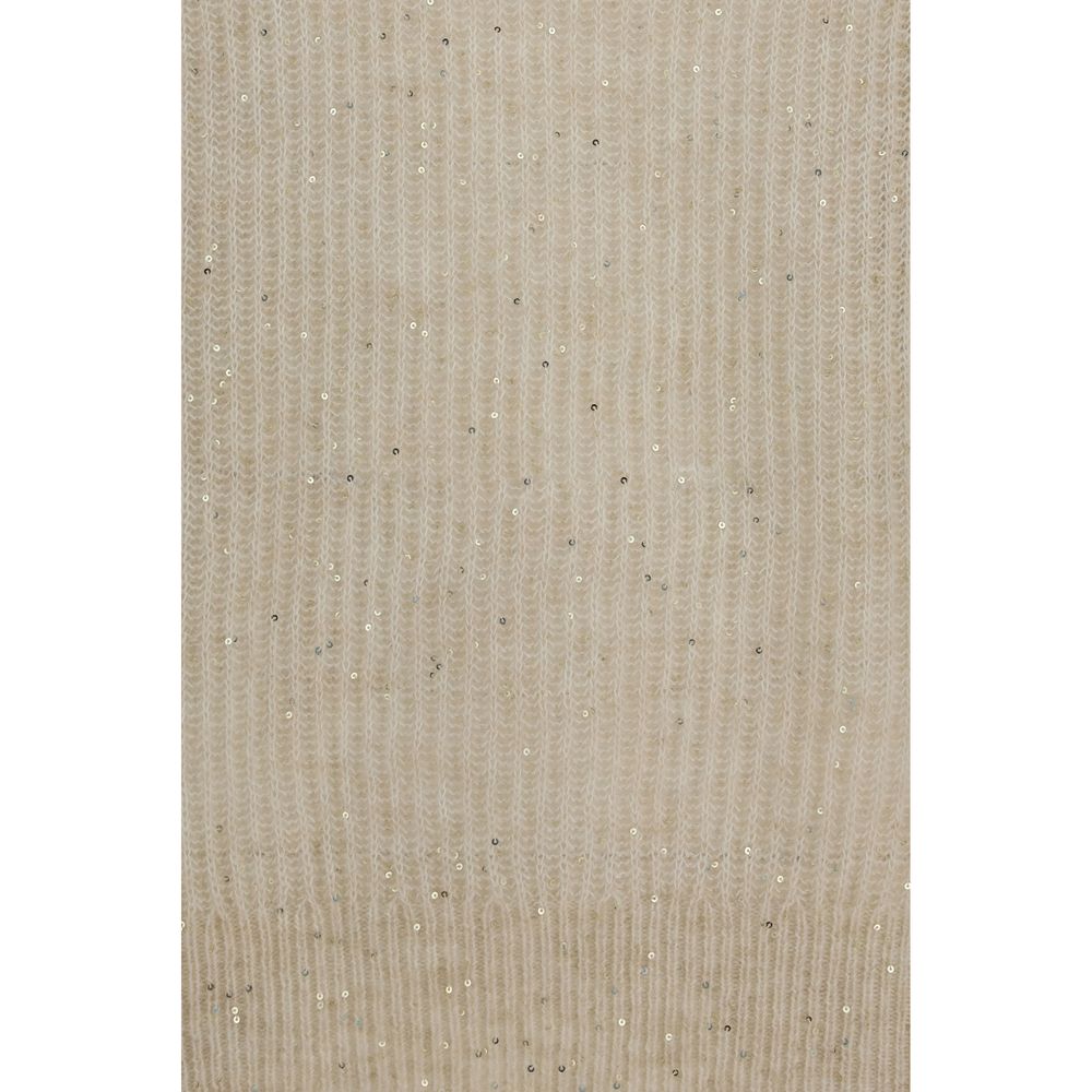 Beige Mohair Sweatshirt