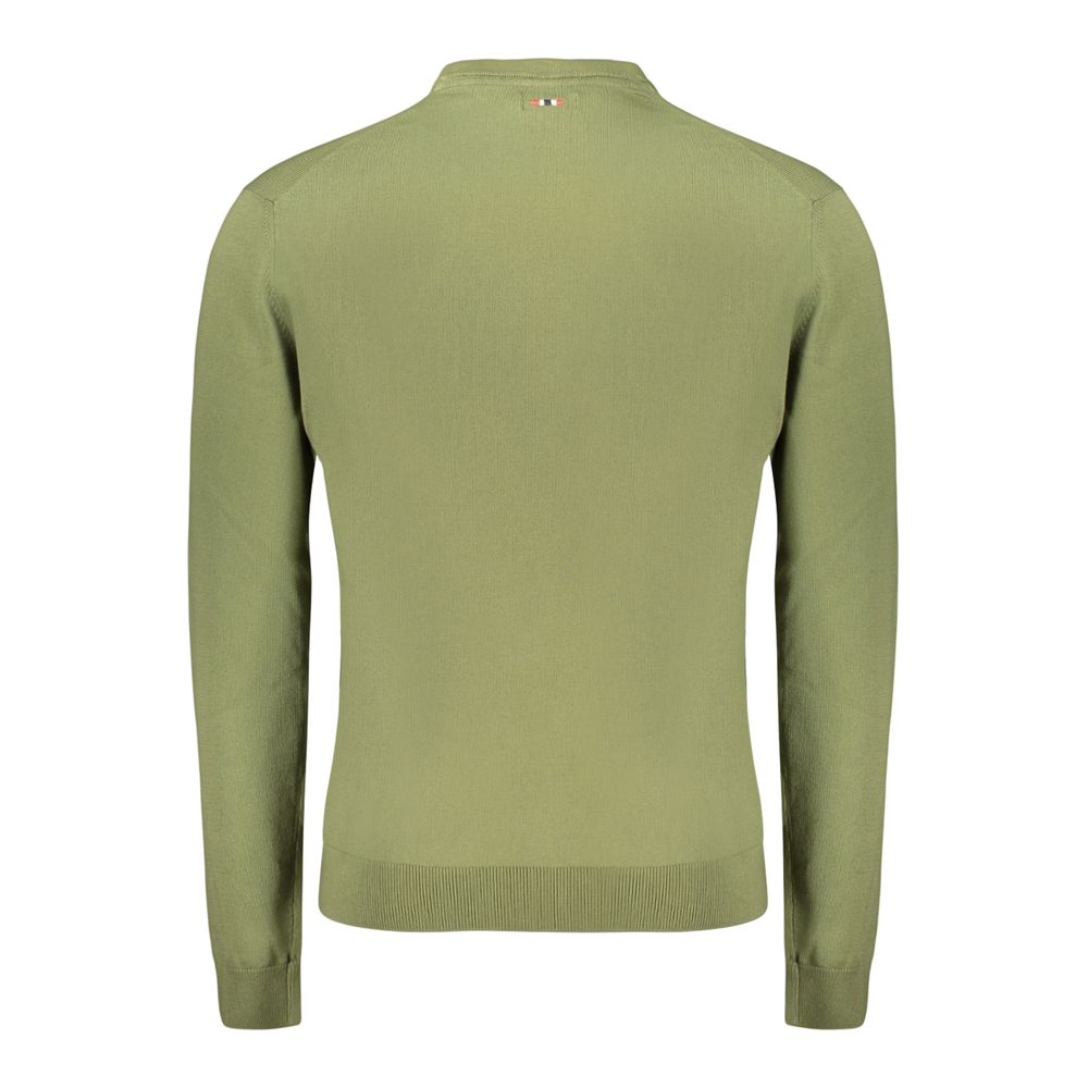 Green Cotton Sweatshirt