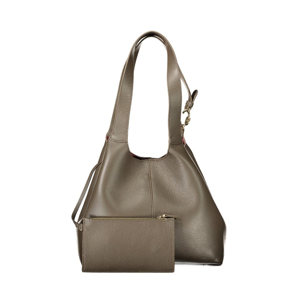 Brown Leather Handbag